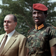 Sankara told off French president Francois Mitterand for hosting an Apartheid leader